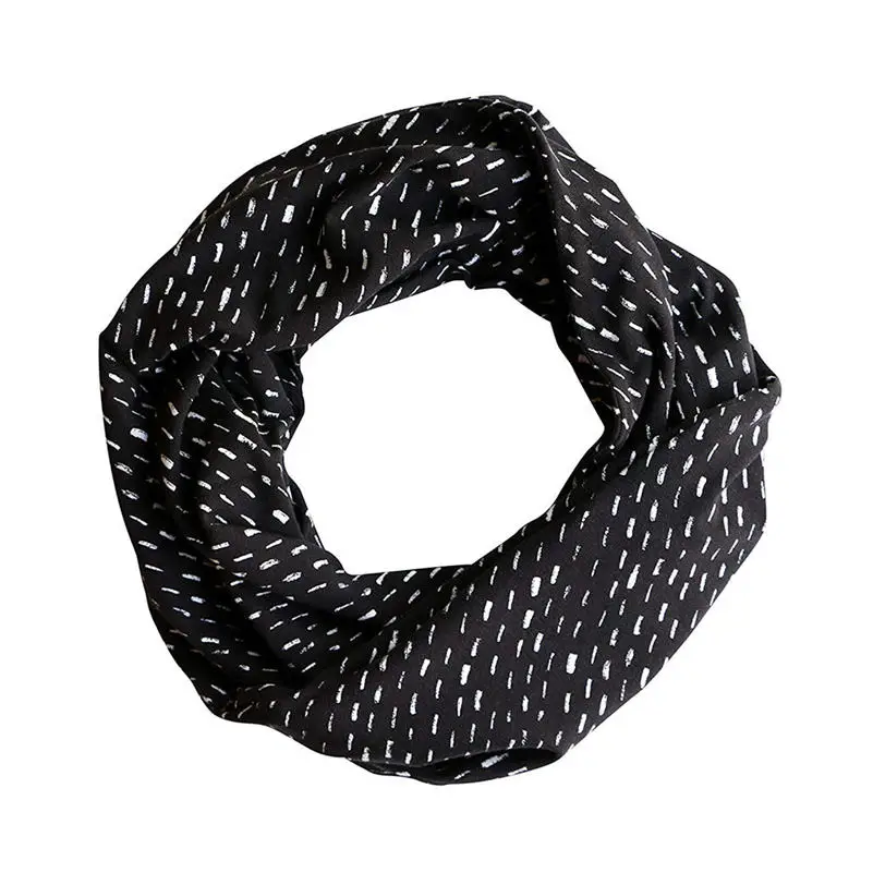 Женский шарф петля Infinity Wrap потайные карманы на молнии теплые дорожные шарфы для