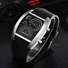 Fashion Men's Watch Unique LED Digital Watch Men Watch Electronic Sport Watches Rubber Band Clock montre homme erkek kol saati ► Photo 3/6