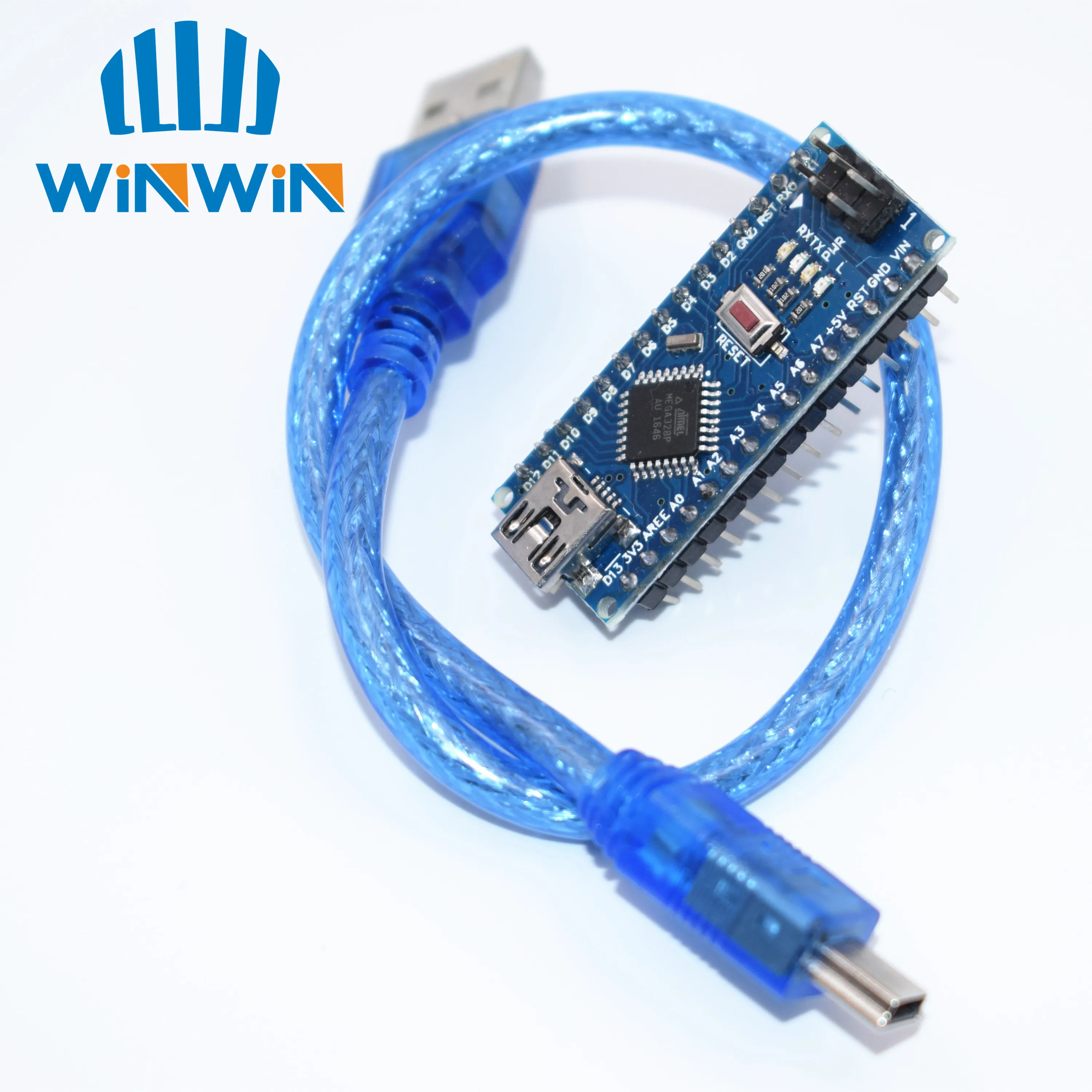 

1pcs Nano 3.0 controller compatible with nano CH340 USB driver with CABLE NANO V3.0