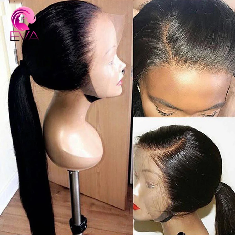 Eva Haar Straight 360 Kant Frontale Pruiken Pre Geplukt Met Baby Haar 250% Dichtheid Braziliaanse Remy Menselijk Haar Pruiken Voor zwarte Vrouwen Eva Haar Straight 360 Kant Frontale Pruiken Pre Geplukt Met Baby Haar 250% Dichtheid Braziliaanse Remy Menselijk Haar Pruiken Voor zwarte Vrouwen