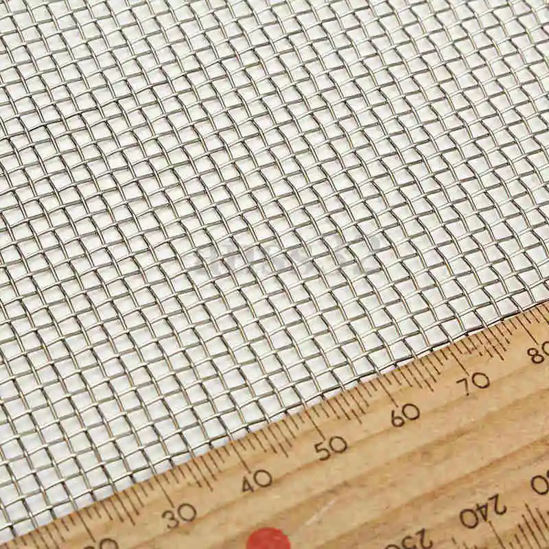 Mayitr Stainless Steel 10 Mesh Filtration Water Resistant Wire Cloth Screen Filter 30*30cm For Filtering Industrial Paint Water
