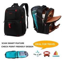 Рюкзак для путешествий для ноутбука 17,3 дюймов Сумка для компьютера с usb-портом водонепроницаемый деловой рюкзак