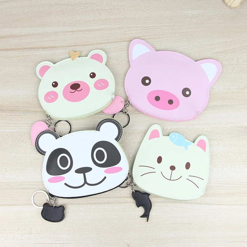 

Katuner Cartoon Bear Mini Wallet Kids Children Cute Coin Purse For Girls Women Leather Coin Pouch Card Bag Porte Monnaie KB082