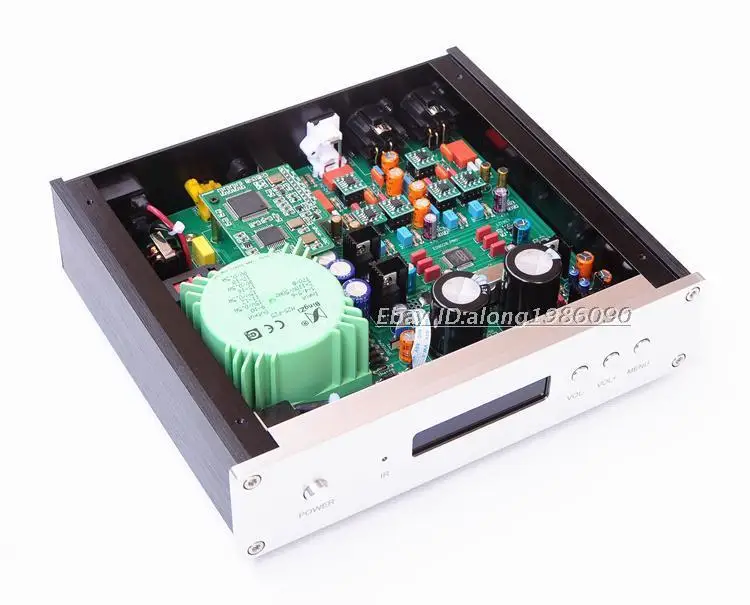 Готовый ES9028PRO DAC DSD / XLR выход + пульт дистанционного управления OPA1611A * 4 LME49990 2 для