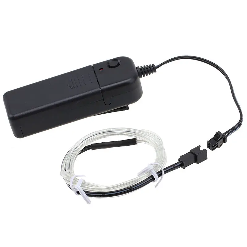 AA Battery 3V 1-5m Flexible EL Wire Rope Tube Waterproof Controller For Neon Light Dance Party Decor Light Neon LED lamp