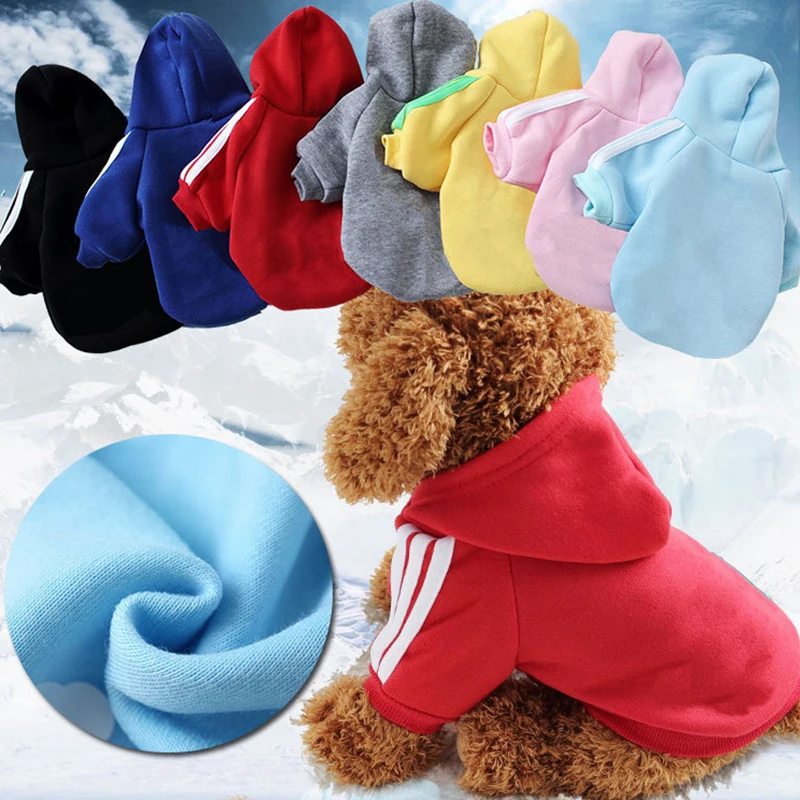 

Simzert Pet Clothes Dog Clothes Sweater Casual Sports Series Cat Supplies Can Be Worn In All Seasons Puppy Clothes Dog Hoodie.8z