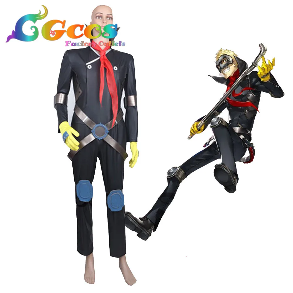 Free Shipping Cosplay Costume Persona 5 Persona5 P5 Skull Ryuji
