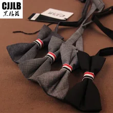 Боути Галстуки Для мужчин S костюм Papillon Горячие Для мужчин модные классические однотонные Цвет Регулируемый Gravata галстук-бабочку свадьбу