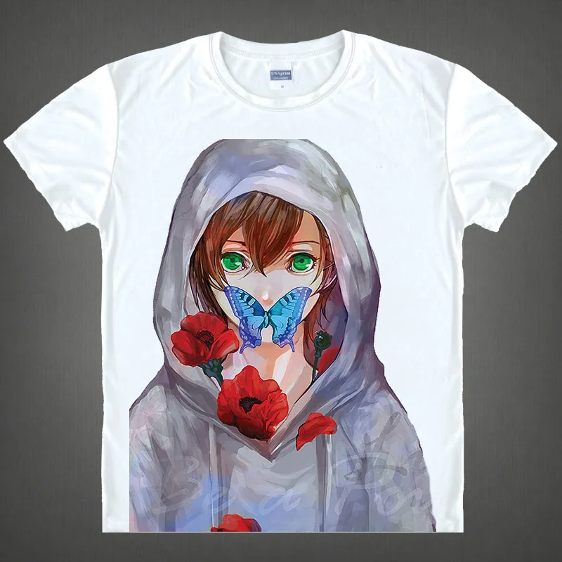 Coolprint Футболка с изображением в стиле аниме Взрыв футболки бурей мульти стиль