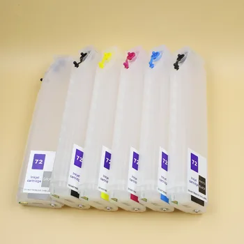 

DGYCJLFP Refill ink cartridge with auto reset chip for HP 72 for HP T610 T770 T790 T795 C9430A C9370A printer