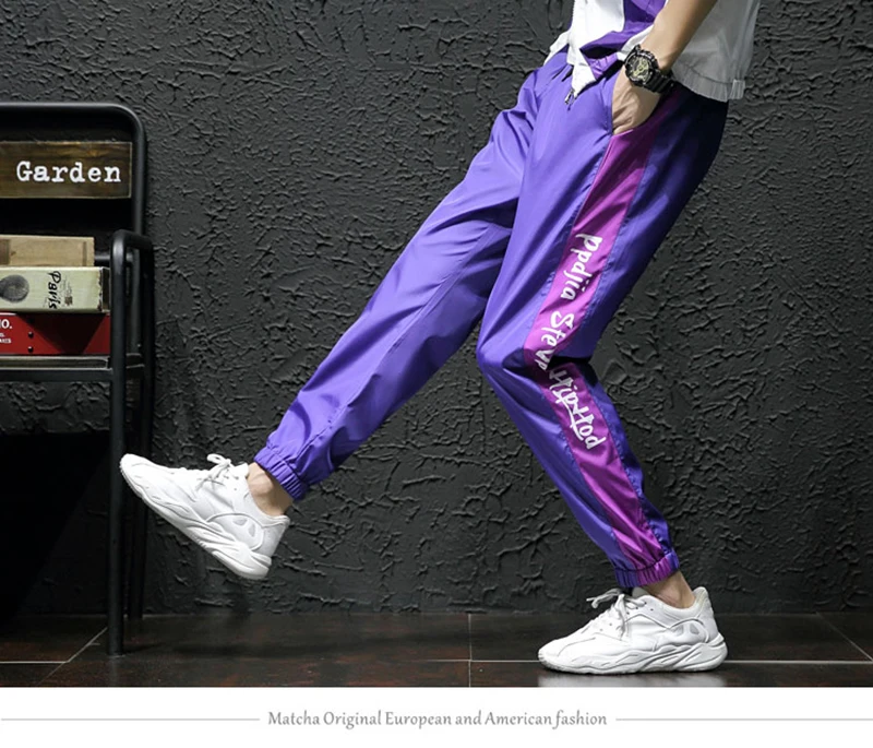 Harem Cargo Pants Men Streetwear Hip Hop Japan Style Trousers Male Khaki Loose Straight Pants  (35)