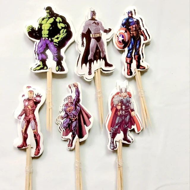 new 24pcs cartoon hulk