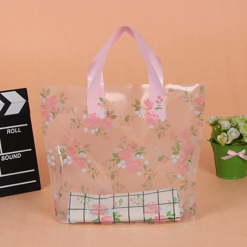 

Sample Eco-Friendly Biodegradable Custom Printing Shopping Plastic Bags With fashional Logo
