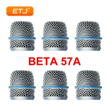 

6pcs Microphone Ball Mesh Grille For Shure BETA57A Microphone Accessories Ball Head Replacement Accessory