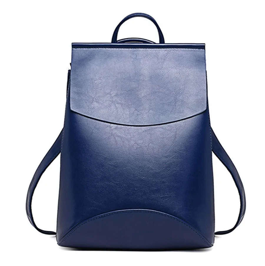 Alandtus, женский рюкзак,, винтажный, Повседневный, кожаный рюкзак для школы, для девочек-подростков, дорожная сумка через плечо, рюкзак, Mochila