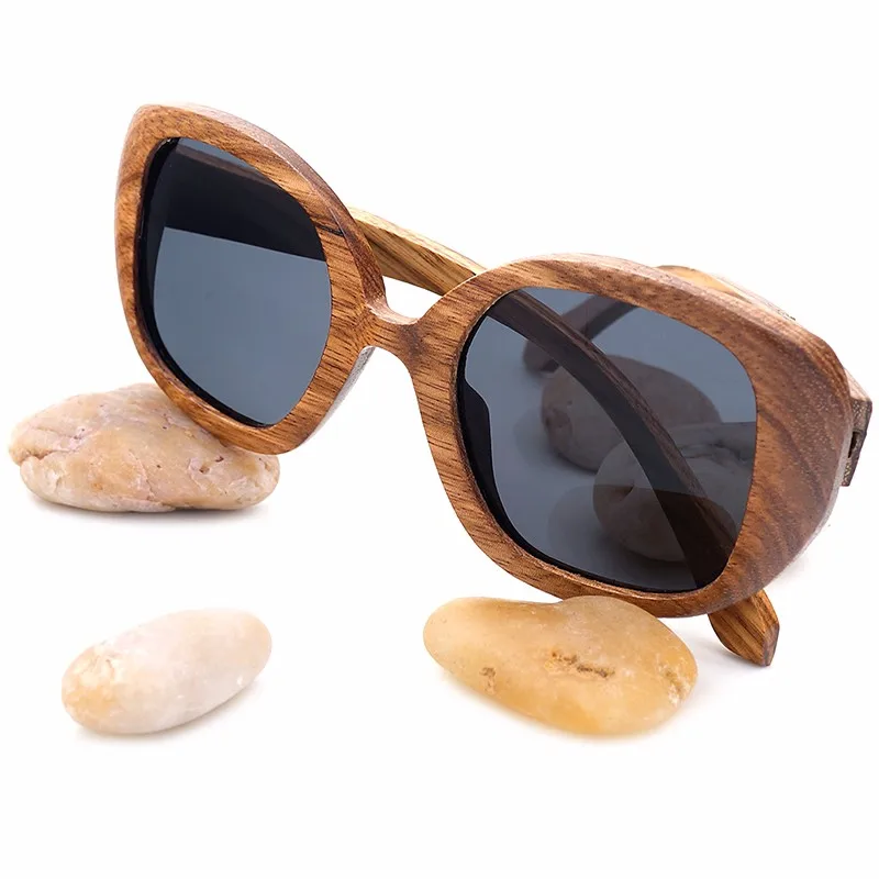 BOBO BIRD, новинка, мужские винтажные деревянные солнцезащитные очки с зеброй, женские поляризованные солнцезащитные очки с защитой от уф400 лучей, зеркальные деревянные солнцезащитные очки в деревянной коробке