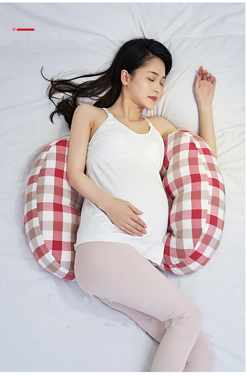 38*76*10 см u-образная Защитная Талия Подушка для беременных боковые шпалы для беременных и кормящих женщин Подушка для беременных и кормящих