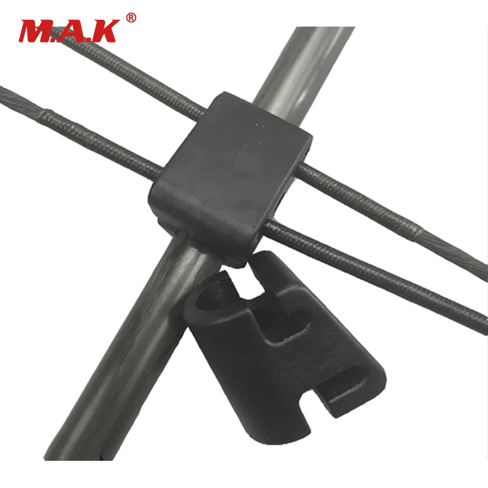 

High Quality Compound Bow Bow String Separator in Black Archery Equipment for Outdoor Hunting Shooting