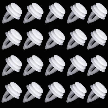 

20Pcs Door Trim Panel Retainer Clips White For BMW 3 5 7 E36 E34 E32 E39 M5