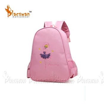 

Ballerina Ballet Backpack Embroidery Shoulder Bag Girls Pink Ballet bag for Children Lilac Dance Rucksacks Kids Black Dance Bags