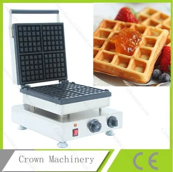 

Electric waffle maker; square shape waffle grill; waffle machine