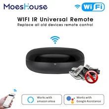 Умный ИК контрольный концентратор Инфракрасный Универсальный пульт дистанционного управления один для всех управления ТВ DVD CD AUD SAT и т. д. работает с Alexa Google Home