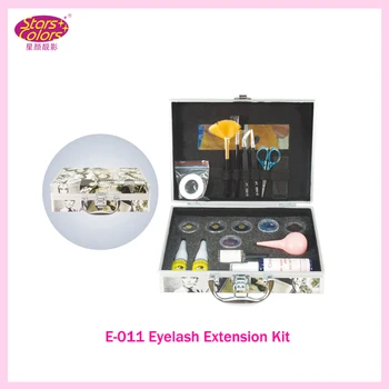 

Wholesale False Eye Lash Eyelash Single-Deck Grafting Eyelash Extension Kit Full Set with Case For Make-up Beauty