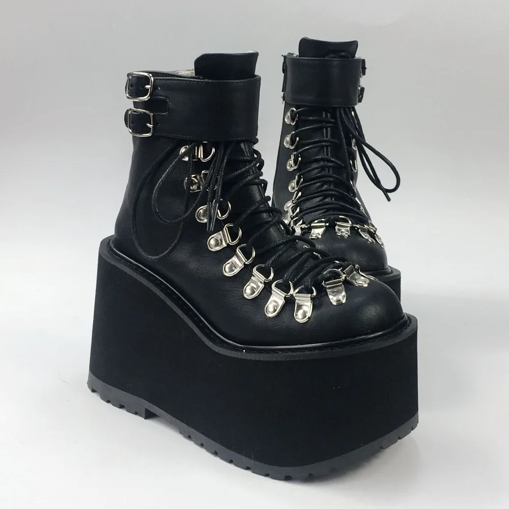 Women-Black-High-Platform-Gothic-Punk-Lace-Up-Lolita-High-Shaft-Boots-Buckle-Strap-Lolita-Ankle-Short-Boots-5