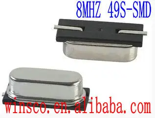 

8MHZ New crystal oscillator 8 MHZ HC49S SMD ONE PACKING 500PCS/LOT FREE SHIPPING
