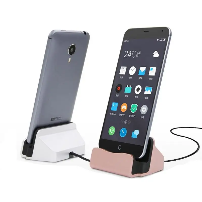 Универсальная подставка для телефона с Micro USB зарядная док станция зарядное