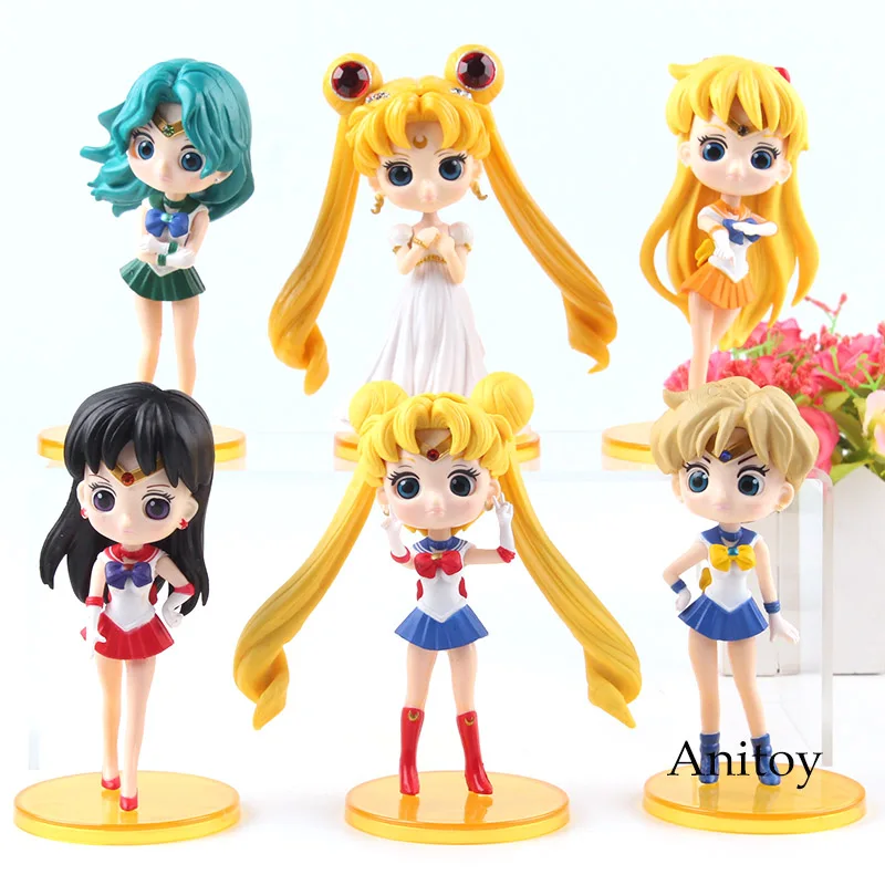 sailor moon figures set
