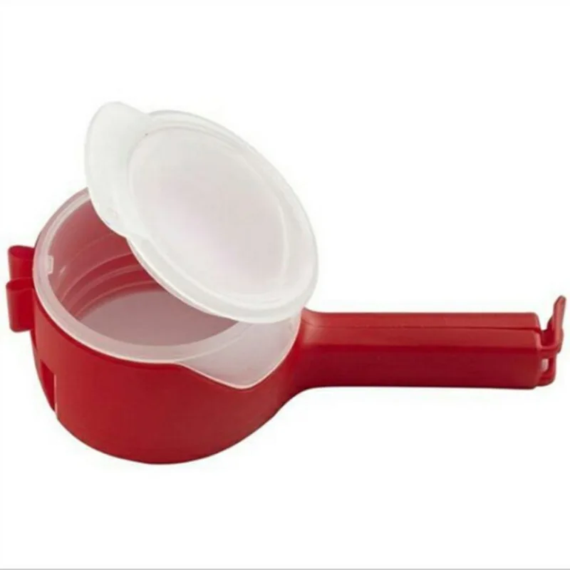 1pcs Househould Food Snack Storage Seal Sealing Pour Bag Clips Sealer Clamp Food Bag Clip Kitchen Tool Home Food Close Clip Seal
