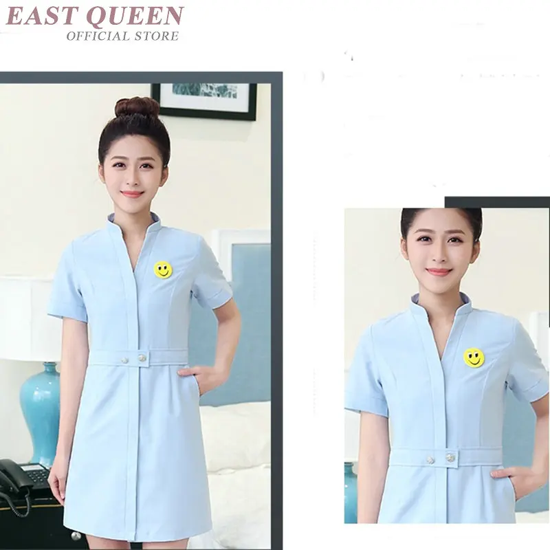 Medical nurse uniform clothing beautician massage uniform clothing scrubs medical uniforms women spa uniform FF918