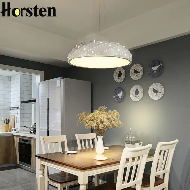 Horsten Moderne Eenvoudige Eetkamer Hanglampen Ronde Lampenkap ... Horsten Moderne Eenvoudige Eetkamer Hanglampen Ronde Lampenkap ...