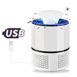 Светодиодный Mosquito Убийца лампы USB Портативный бытовые анти-Fly электрические лампы от комаров Mute энергосберегающие интеллектуальные