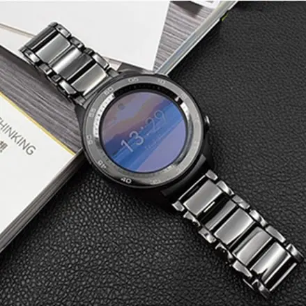 Per Samsung Gear S3 S2 Orologio Cinturino Ceramica Reale 20 22mm  braccialetto Cinturino Per Huawei Orologio 2 Sport Classic Classic Froniter| watch band strap|band strapstrap for - AliExpress