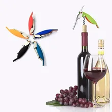 Открывалка для бутылок с попугаем пробочник из нержавеющей стали для банок, банок, открывалки для пива красного вина с изогнутый нож, барные Инструменты 100 шт./партия