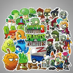 TXTW Plants vs Zombies, милые Водонепроницаемый Стикеры s для скейтборда Чемодан ноутбука блокнот "Гитара" автомобиль прохладно забавные наклейки