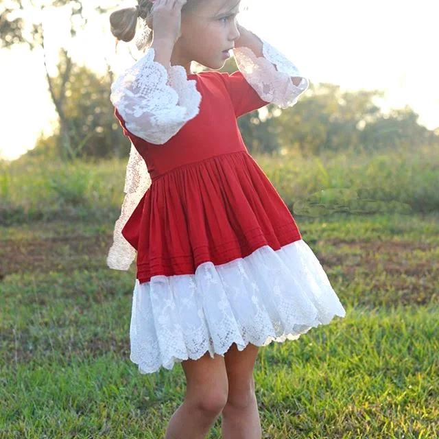 

Fashion Newborn Kids Baby Girl Princess Party Lace Dress Headbnad Outfit Clothes 2Pcs Newborn kids Girls Lace casual Party Dress