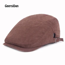 Geersidan высокое качество на осень-зиму унисекс берет Кепки для мужчин Женская мода остроконечные Кепки Хлопок Женщины Мужчины Берет Hat Casquette Кепки