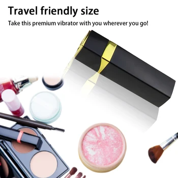 Mini Lipstick Vibrators 10 Modes Vibration Bullet Nipple Massage Clitoris Stimulator Erotic Products Privacy Sex Toys for Woman 6