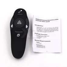2.4ghz sem fio usb powerpoint apresentação página de controle remoto ppt flip caneta ponteiro clicker apresentador luz vermelha rf para o professor