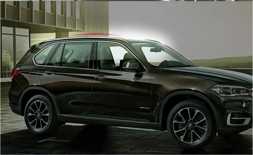سبائك الألومنيوم رف سقف سيارة الأمتعة الأمتعة بار صالح ل BMW X5 2008 2009 2010 2011 2012 2013 2014 2015 2016 2017 2018