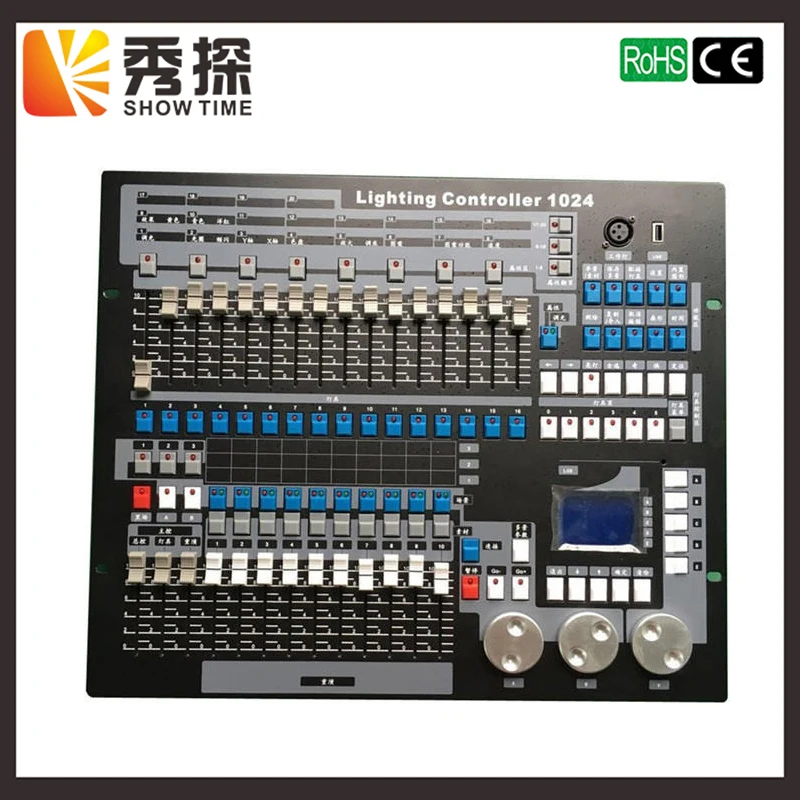 

SHOW TIME Kingkong 1024 DMX Controller Stage light DMX console for XLR-3 led par beam moving head DJ light stage effect light