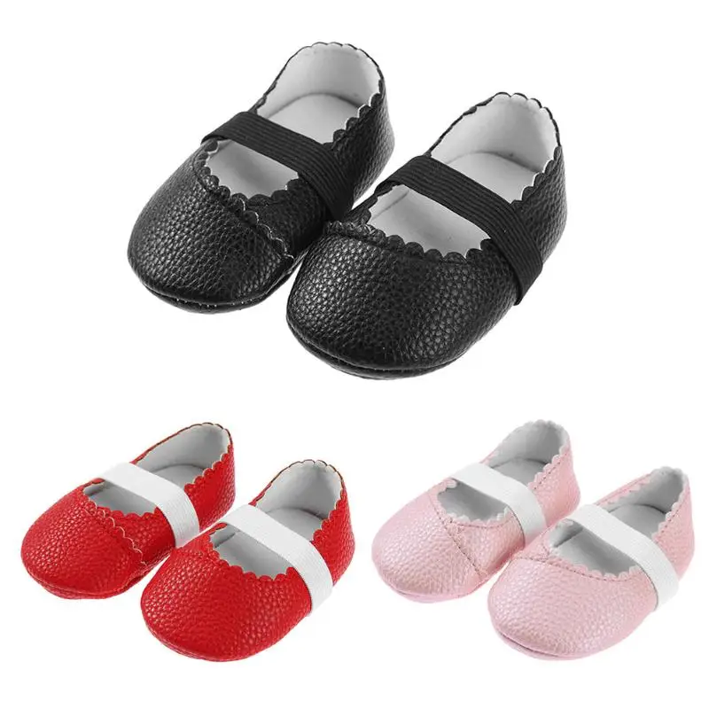 

Unisex Baby Casual Spring Dancing Shoes Toddlers PU Leather Anti-Skid First Walkers Soft Soled Shoes