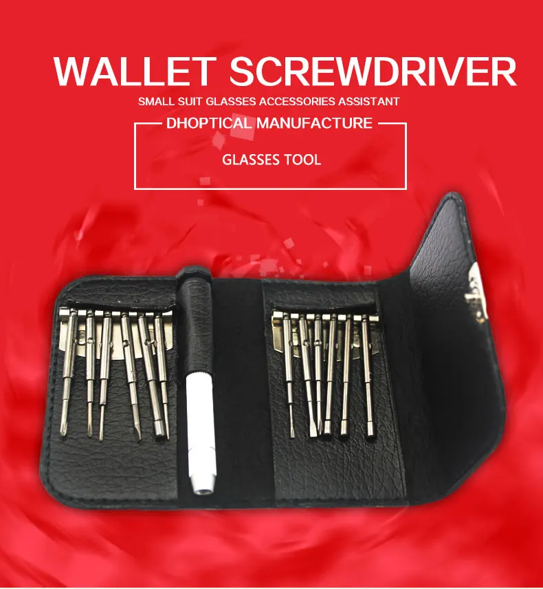 wallet glasses screwdriver set ,mini screwdriver glasses watch phone