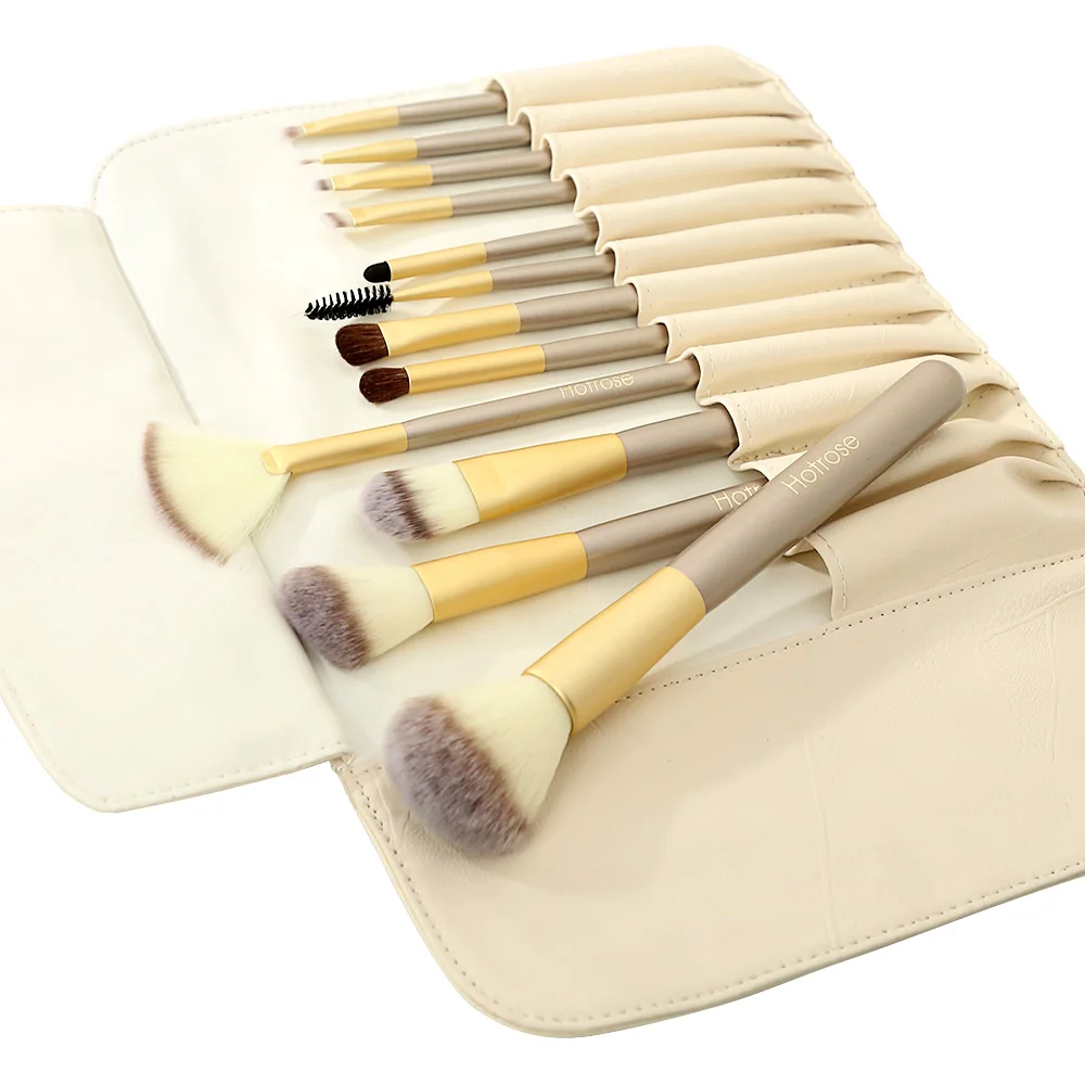 12/18pcs Professional Cosmetic Makeup Brushes Borkut