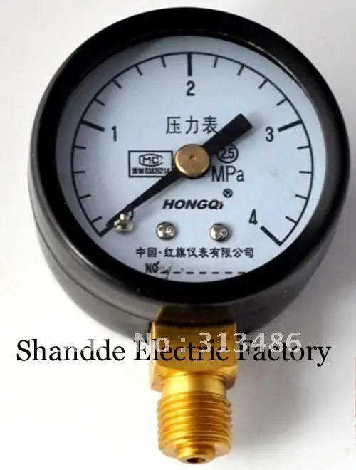 Dial diameter 40mm 0 4Mpa general pressure gaugein Pressure Gauges