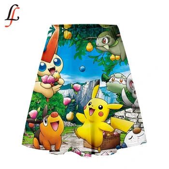 

Elf Treasure Dream Pikachu 3D New Short dress Print summer Casual Harajuku Women Sexy Short dress 2019 Hot SaleLeisure style