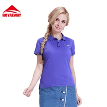 ROYALWAY гольф футболки для тренировок футболки поло высокого качества в европейском стиле быстросохнущие дышащие новое поступление# RFEL2010G
